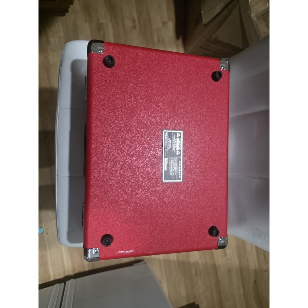 Crosley CR8065D-RE Red Bluetooth Turntable Record Player, Pitch & Volume Control - Picture 5 of 6